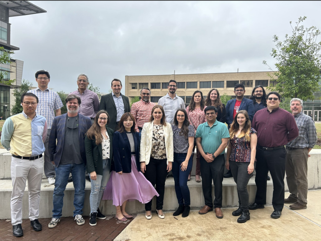 Annual in-person meeting group photo. 